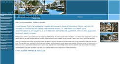 Desktop Screenshot of beachclubpalmcove.com.au