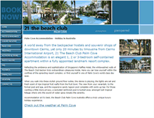 Tablet Screenshot of beachclubpalmcove.com.au
